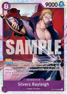 Silvers Rayleigh [Carrying On His Will]