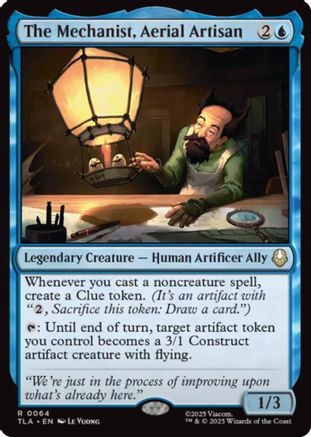 The Mechanist, Aerial Artisan [Avatar: The Last Airbender]