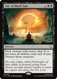 Day of Black Sun [Avatar: The Last Airbender]