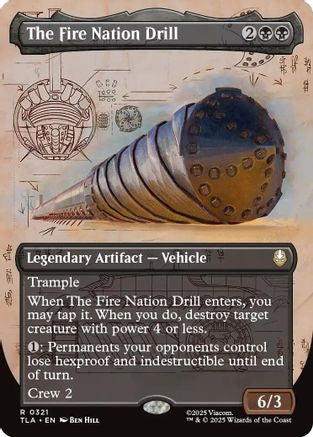 The Fire Nation Drill (Borderless) [Avatar: The Last Airbender]
