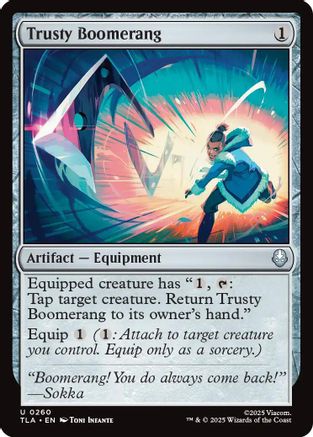 Trusty Boomerang [Avatar: The Last Airbender]
