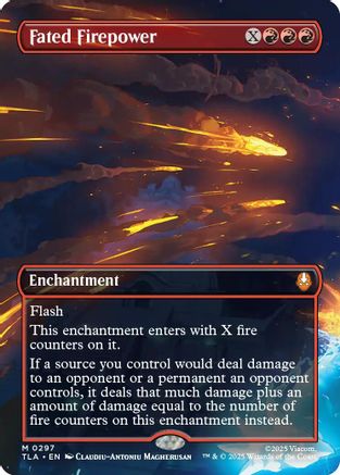 Fated Firepower (Borderless) [Avatar: The Last Airbender]
