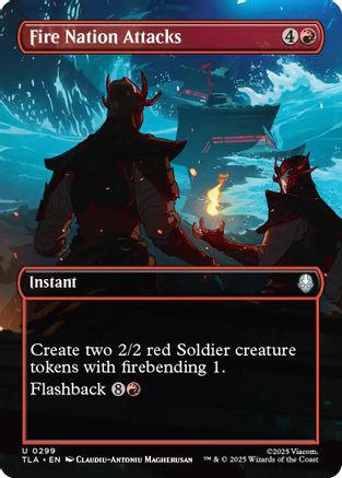 Fire Nation Attacks (Borderless) [Avatar: The Last Airbender]