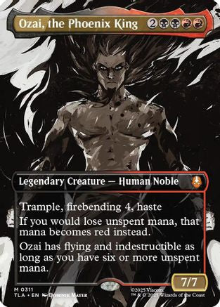 Ozai, the Phoenix King (0311) (Borderless) [Avatar: The Last Airbender]