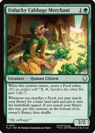 Unlucky Cabbage Merchant [Avatar: The Last Airbender]
