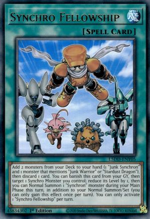 Synchro Fellowship [L5DD-ENY05] Ultra Rare