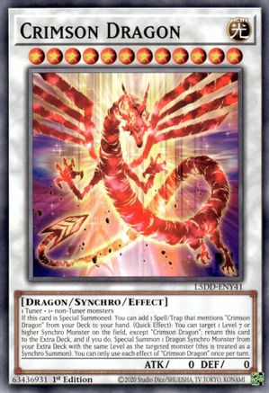 Crimson Dragon [L5DD-ENY41] Common