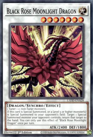 Black Rose Moonlight Dragon [L5DD-ENA28] Common