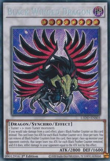 Black-Winged Dragon [L5DD-ENS03] Secret Rare