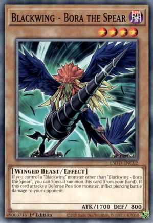 Blackwing - Bora the Spear [L5DD-ENC02] Common