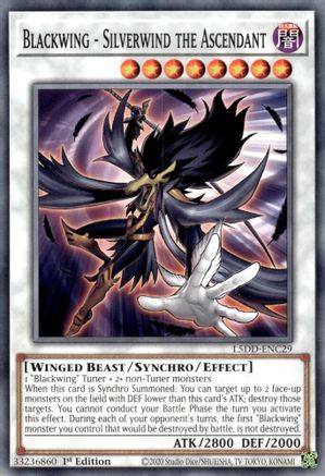 Blackwing - Silverwind the Ascendant [L5DD-ENC29] Common