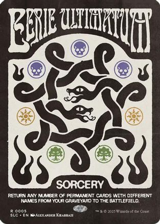 Eerie Ultimatum [Secret Lair Countdown Kit]