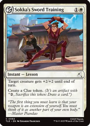 Sokka's Sword Training [Avatar: The Last Airbender: Eternal-Legal]