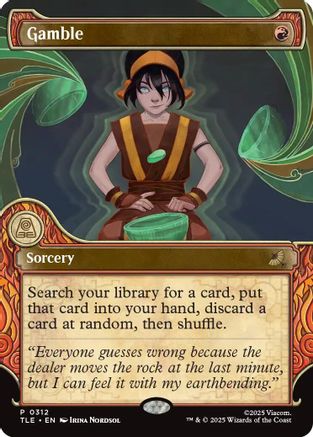 Gamble (Showcase) [Avatar: The Last Airbender: Eternal-Legal]