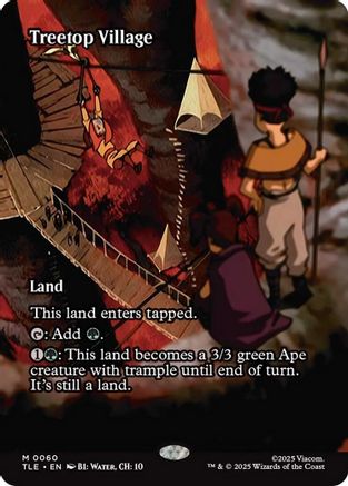 Treetop Village (Borderless) [Avatar: The Last Airbender: Eternal-Legal]