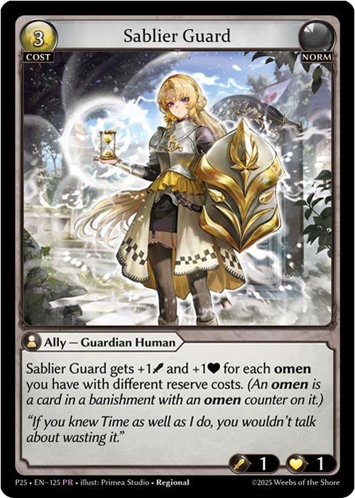 Sablier Guard (125) [Promotional Cards]