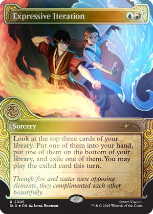 Expressive Iteration (Rainbow Foil) [Secret Lair Drop Series]