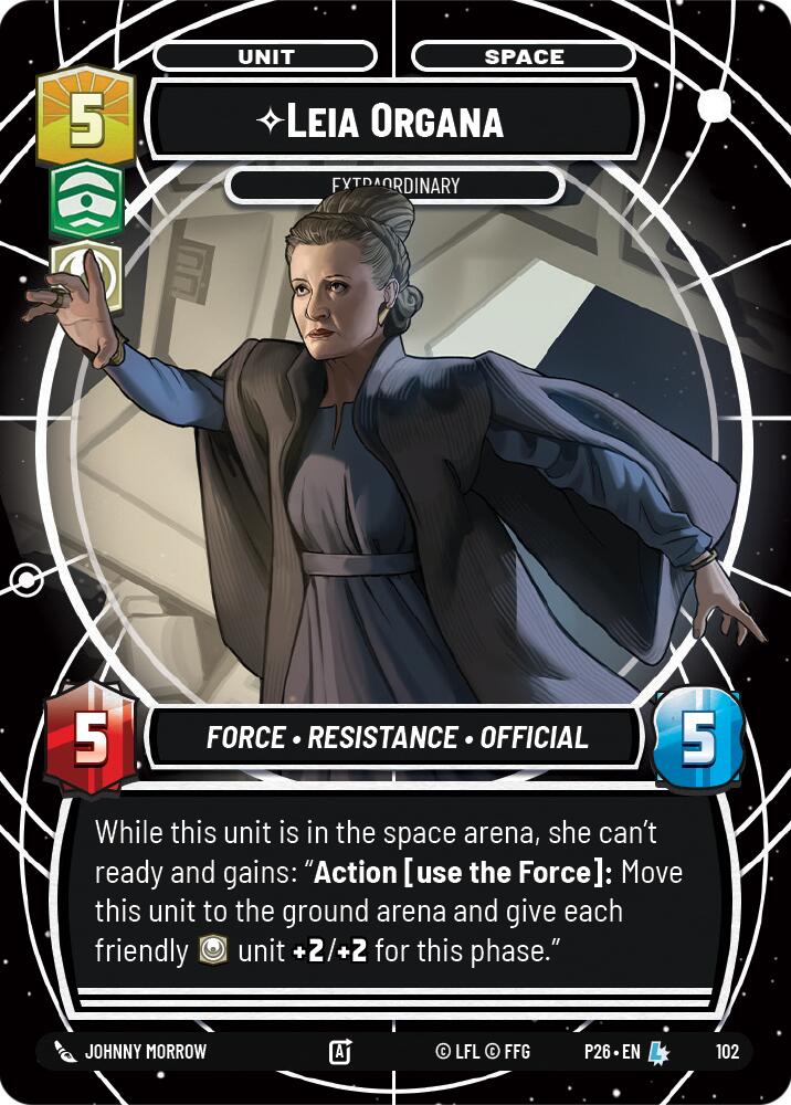 Leia Organa - Extraordinary (102) (102) [Sector and Regional Promos: Season 1]