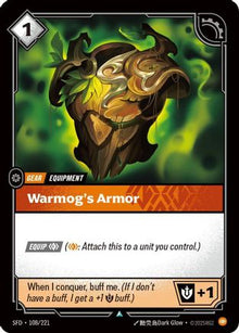 Warmog's Armor (108/221) - Spiritforged Foil