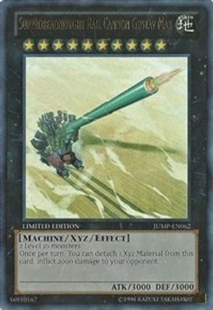 Superdreadnought Rail Cannon Gustav Max [JUMP-EN062] Ultra Rare