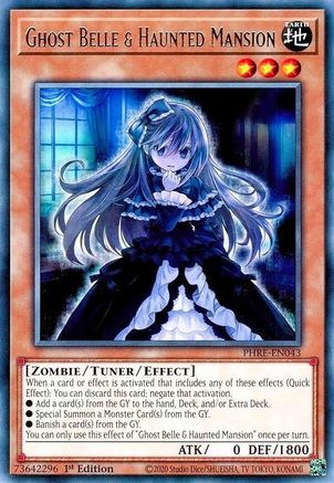 Ghost Belle & Haunted Mansion [PHRE-EN043] Rare