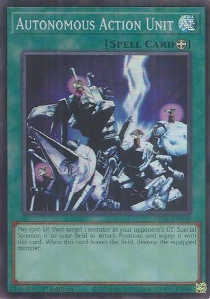 Autonomous Action Unit (Super Rare) [PHRE-EN050] Super Rare