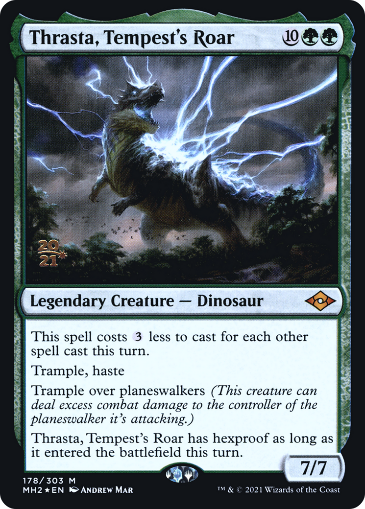 Thrasta, Tempest's Roar [Modern Horizons 2 Prerelease Promos]