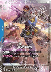Gundam (Regional Championship 2nd Place) (ST01-001) - Gundam Promotional Cards Holofoil