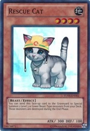 Rescue Cat [TU03-EN002] Super Rare