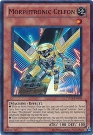 Morphtronic Celfon [TU03-EN003] Super Rare