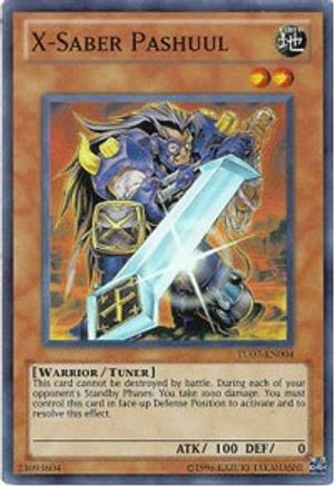 X-Saber Pashuul [TU07-EN004] Super Rare