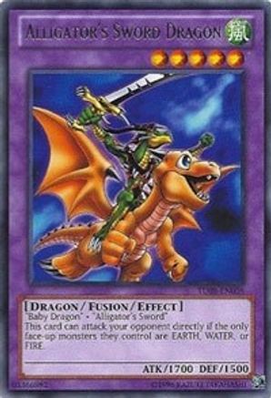 Alligator's Sword Dragon [TU08-EN008] Rare