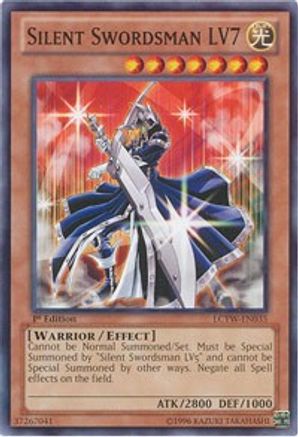 Silent Swordsman LV7 [LCYW-EN035] Common