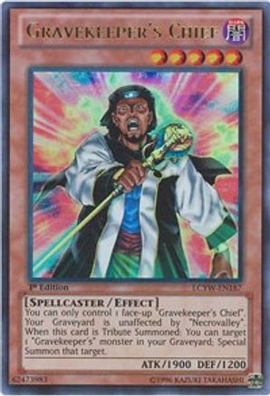 Gravekeeper's Chief [LCYW-EN187] Ultra Rare