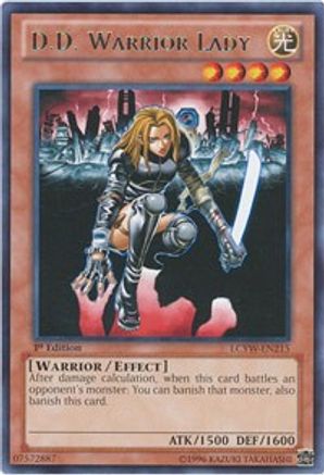 D.D. Warrior Lady [LCYW-EN215] Rare
