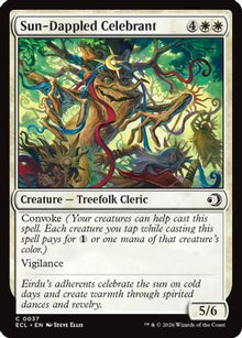 Sun-Dappled Celebrant [Lorwyn Eclipsed]
