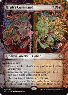 Grub's Command (Showcase) [Lorwyn Eclipsed]