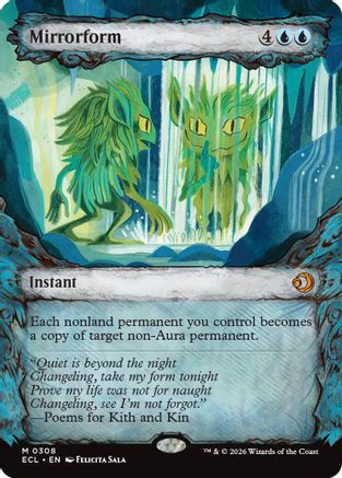 Mirrorform (Showcase) [Lorwyn Eclipsed]
