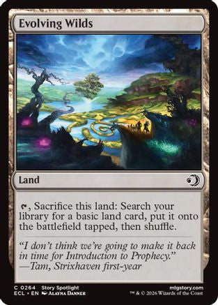 Evolving Wilds [Lorwyn Eclipsed]