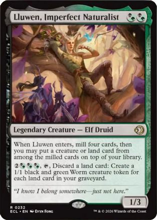 Lluwen, Imperfect Naturalist [Lorwyn Eclipsed]
