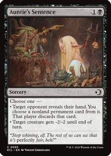 Auntie's Sentence [Lorwyn Eclipsed]