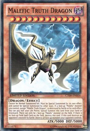 Malefic Truth Dragon [CT09-EN016] Super Rare