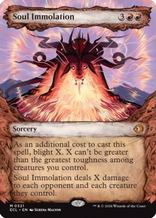 Soul Immolation (Showcase) [Lorwyn Eclipsed]