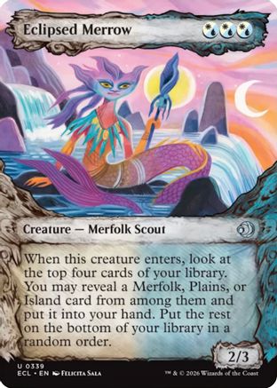 Eclipsed Merrow (Showcase) [Lorwyn Eclipsed]