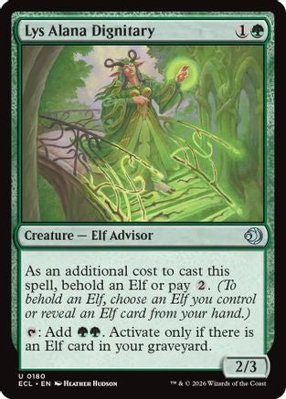 Lys Alana Dignitary [Lorwyn Eclipsed]