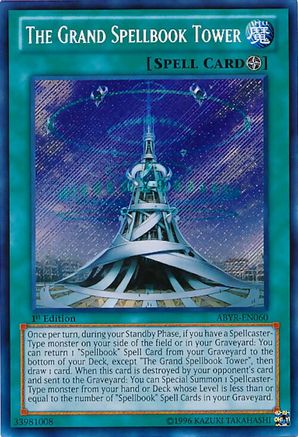 The Grand Spellbook Tower [ABYR-EN060] Secret Rare