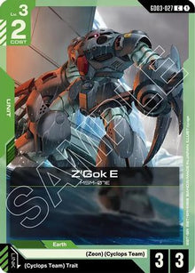 Z'Gok E (GD03-027) - Steel Requiem