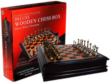 Classic Game Collection: Deluxe Wooden Chess Box