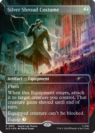 Silver Shroud Costume [Secret Lair Drop Series]