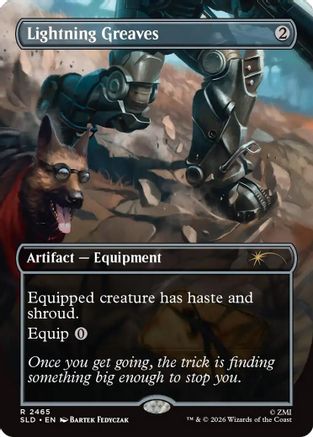 Lightning Greaves (2465) [Secret Lair Drop Series]